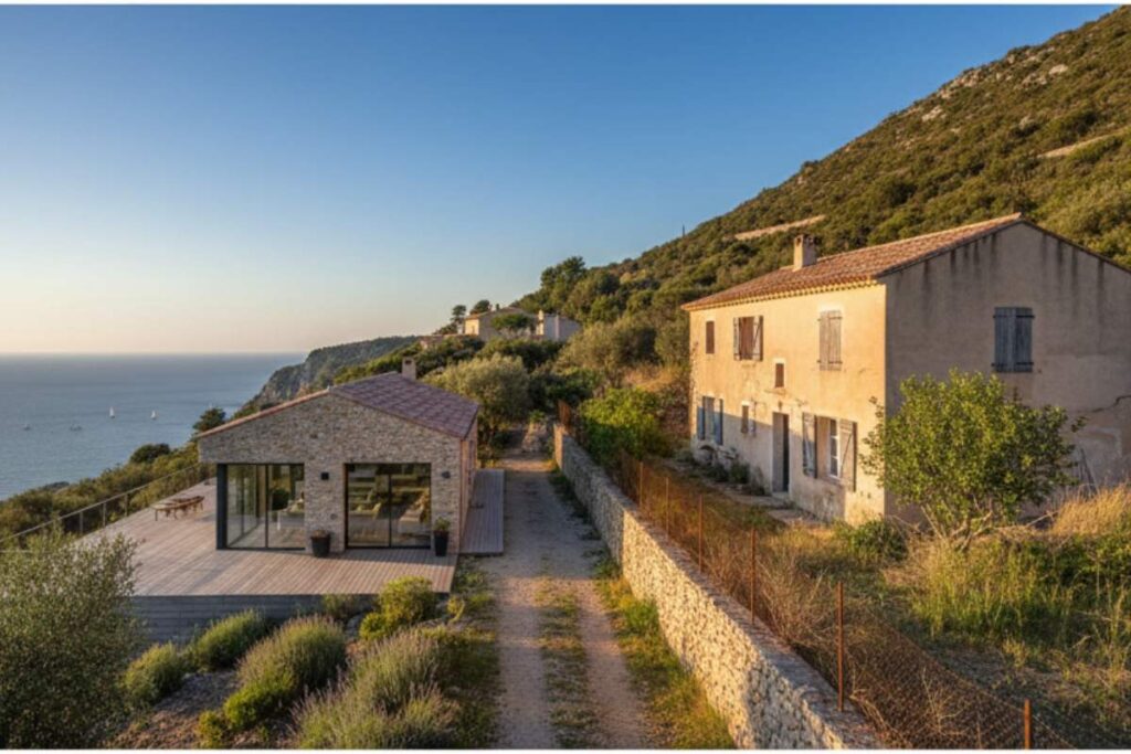 Pourquoi deux maisons similaires ne se vendent pas au même prix ? photo de deux maisons l